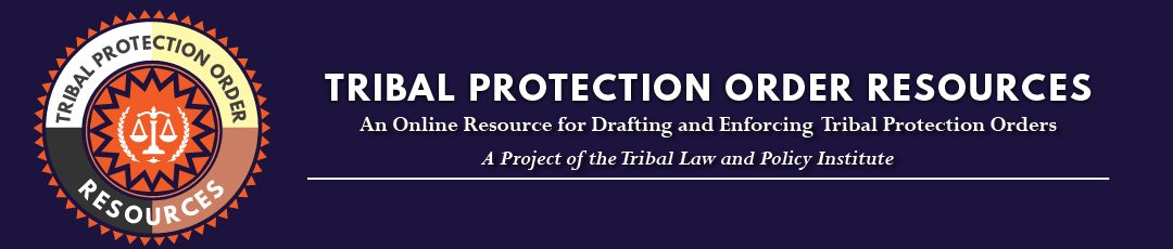 Tribal Protection Order Resources